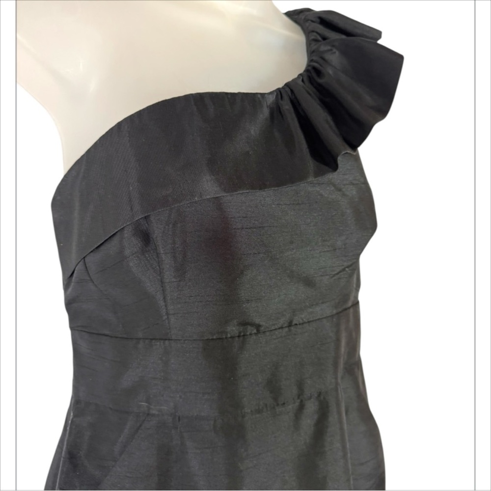 London Times | One Shoulder Dress - Black - NWT - Picture 5 of 14